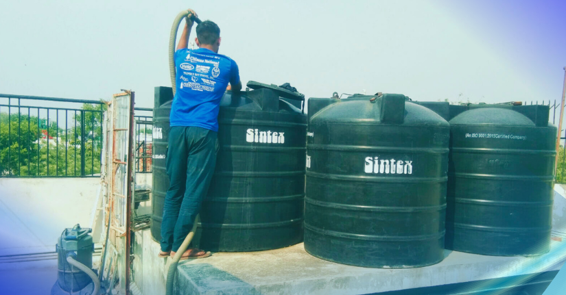 leading overhead water tank cleaning company in delhi